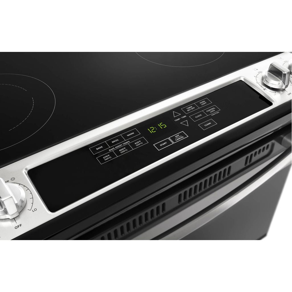 Amana 30" Cuisinière Électrique Encastrable avec Grande Fenêtre de Four - YAES6603SFS