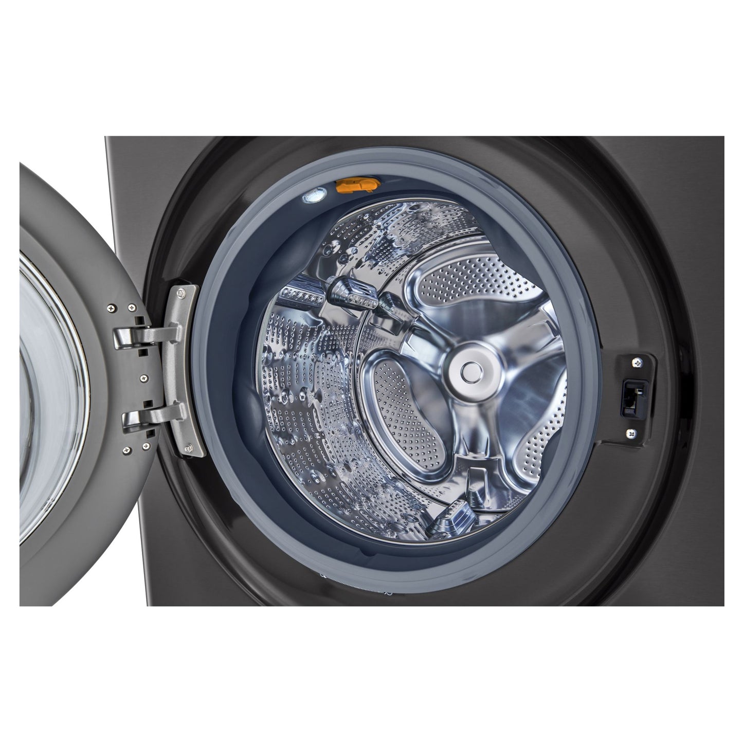 Ensemble laveuse et sécheuse superposées à chargement frontal avec commandes centrales LG – WKEX200HBA