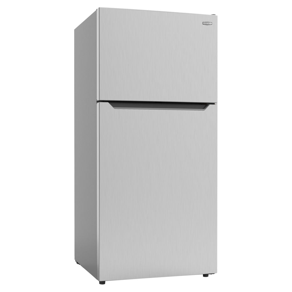 Marathon 18 pi³ Réfrigérateur à Congélateur Supérieur Inox – Modèle MFF184SS