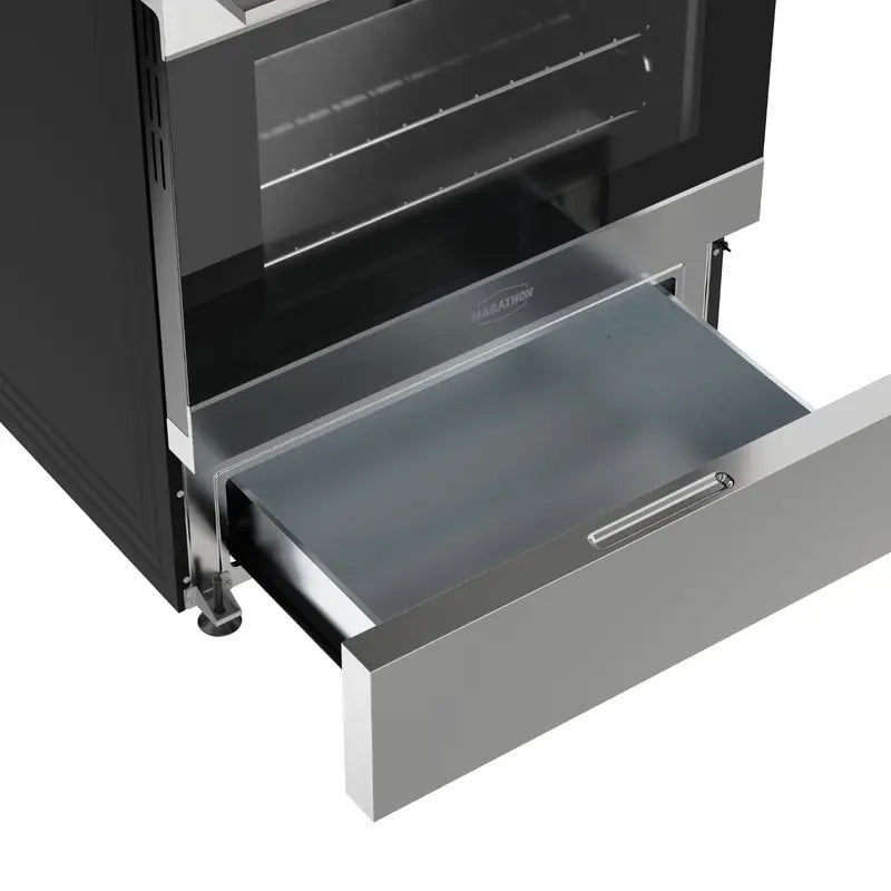 Marathon 30 po Cuisinière Électrique Inox avec Four de 5,0 pi³ – Modèle MER3070SS