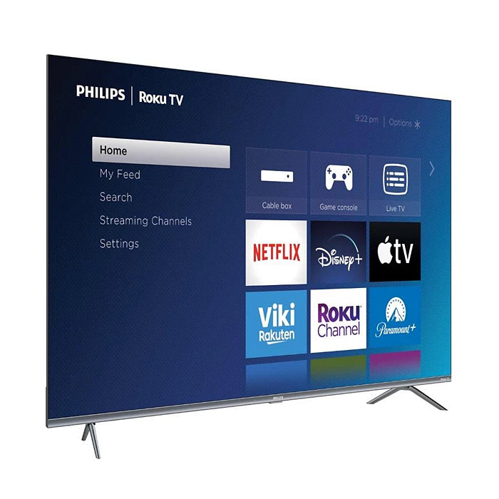 Philips 55" Classe – Série 7900 – Téléviseur QLED 4K UHD HDR Intelligent avec Google TV – Modèle 55PUL7973/F7