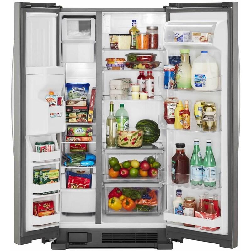 Whirlpool 24,6 pi³ Réfrigérateur côte-à-côte – Modèle WRS315SDHM