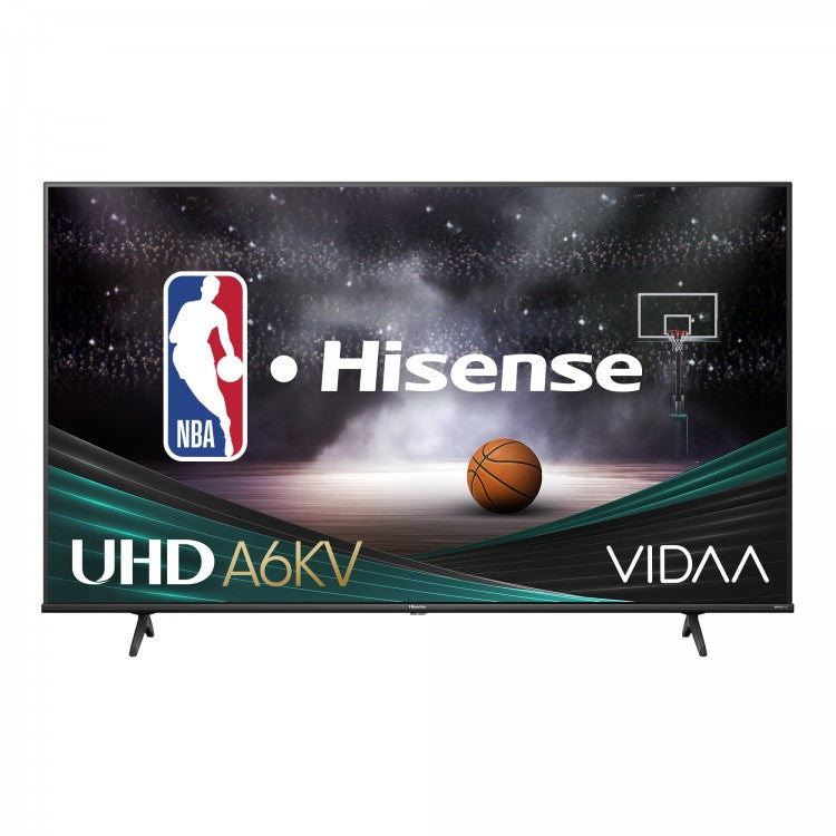 Hisense 43" Classe – Série A6KV – Téléviseur DEL 4K UHD HDR Intelligent avec VIDAA – Modèle 43A6KV
