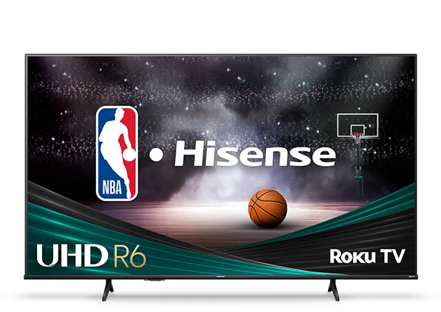 Hisense 50" Classe R6 – Téléviseur DEL 4K UHD HDR Intelligent avec Roku TV – Modèle 50R6030N