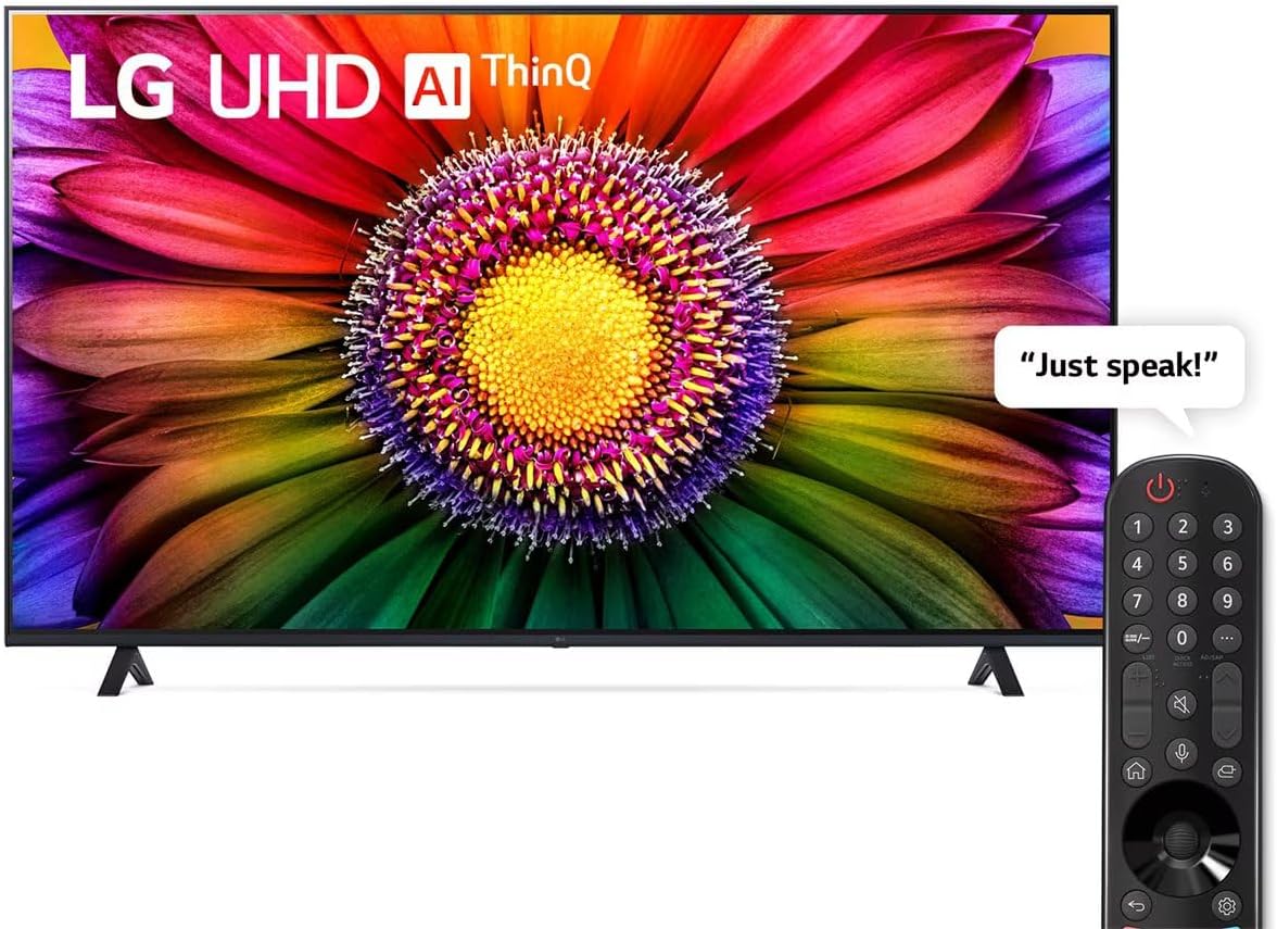 LG 70" Classe – Téléviseur DEL 4K UHD HDR Intelligent avec webOS – Modèle 70UR8000