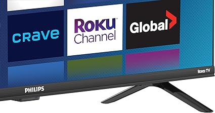 Philips 32" Classe – Série 4000 – Téléviseur DEL HD 720p Intelligent avec Roku TV – Modèle 32PFL4664/F7