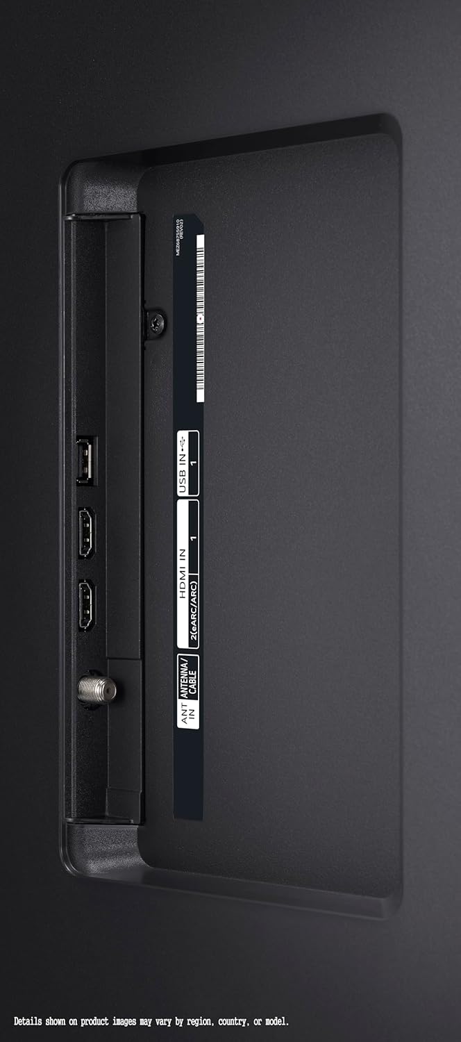 LG 65" Classe – Téléviseur DEL 4K UHD HDR Intelligent avec webOS – Modèle 65UT7550