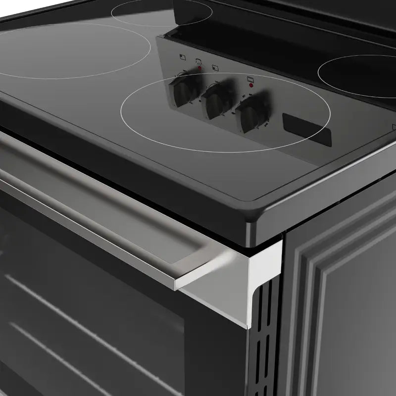 Marathon 30 po Cuisinière Électrique Inox avec Four de 5,0 pi³ – Modèle MER3070SS