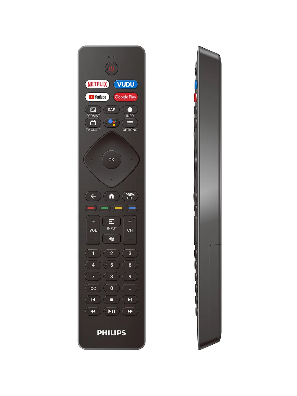 Philips 65" Classe – Série 5700 – Téléviseur DEL 4K UHD HDR Intelligent avec Roku TV – Modèle 65PFL5766/F7