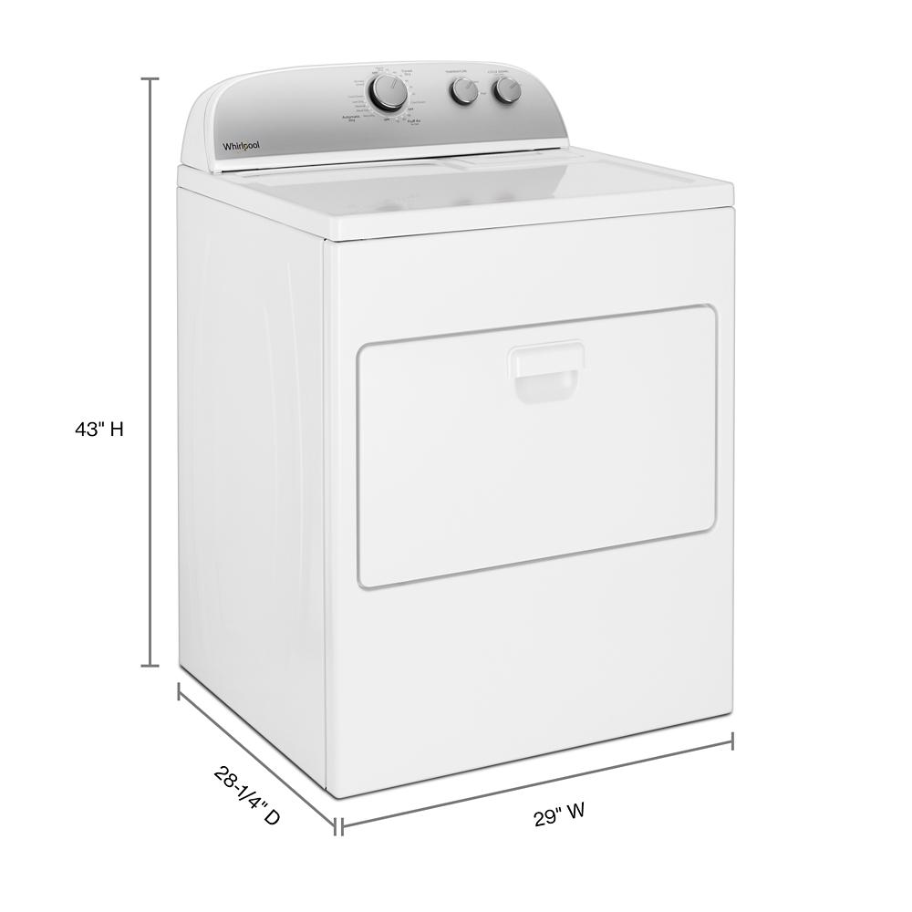 Whirlpool 7,0 pi³ Sécheuse électrique à chargement frontal – Modèle WED4950HW