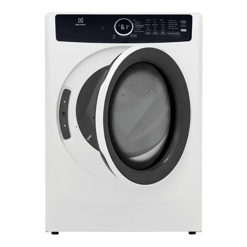 Electrolux 27″ Sécheuse électrique vapeur 8,0 pi³ – Modèle ELFE743CAW - Neuf/Boîte ouverte
