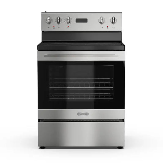 Marathon 30 po Cuisinière Électrique Inox avec Four de 5,0 pi³ – Modèle MER3070SS