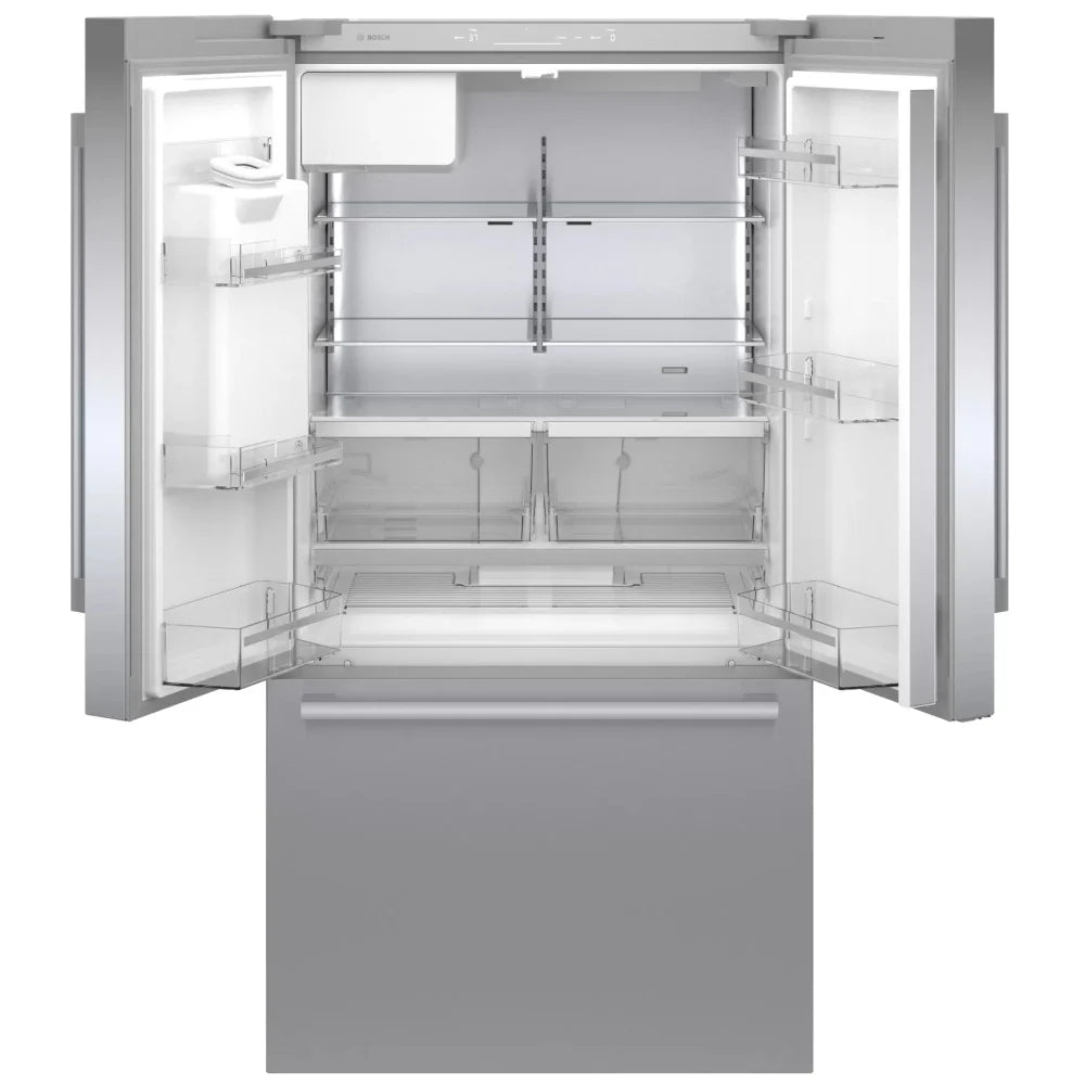Bosch 26 pi³ Réfrigérateur French Door Fond Congélateur – Modèle B36FD50SNS