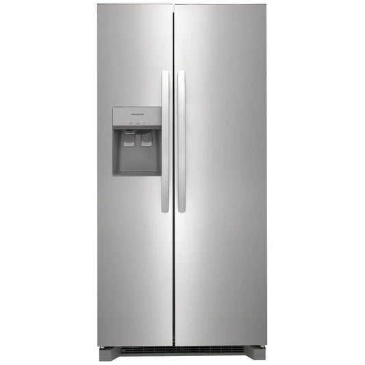 Frigidaire 22,3 pi³ Réfrigérateur côte à côte – Modèle FRSS2323AS - Neuf/Boîte ouverte