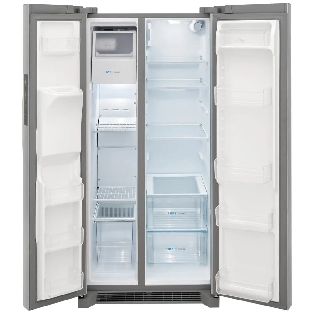 Frigidaire 22.3 cu. ft. Side-by-Side Refrigerator – Model FRSS2323AS – New/Open Box