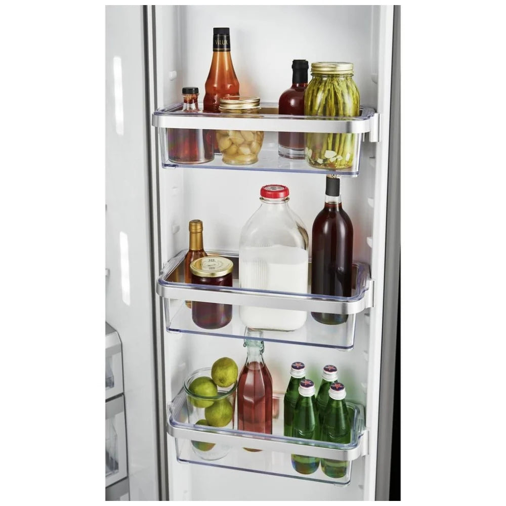 KitchenAid 24,8 pi³ Réfrigérateur côte-à-côte – Modèle KRSF705HPS
