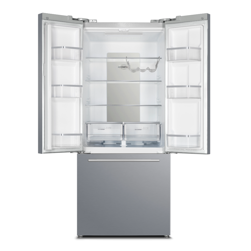 Marathon 18 pi³ Réfrigérateur Inox à Portes Françaises – Modèle MFF180SSFD-1