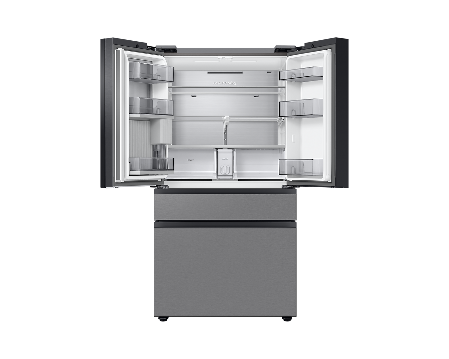 SAMSUNG 29 pi³ Réfrigérateur intelligent à 4 portes avec Family Hub™ – Modèle RF29BB8600QL