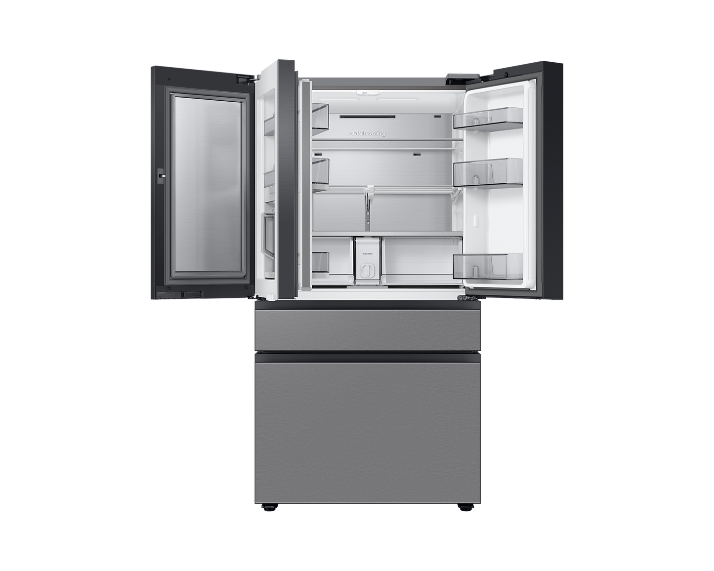 SAMSUNG 29 pi³ Réfrigérateur intelligent à 4 portes avec Family Hub™ – Modèle RF29BB8600QL