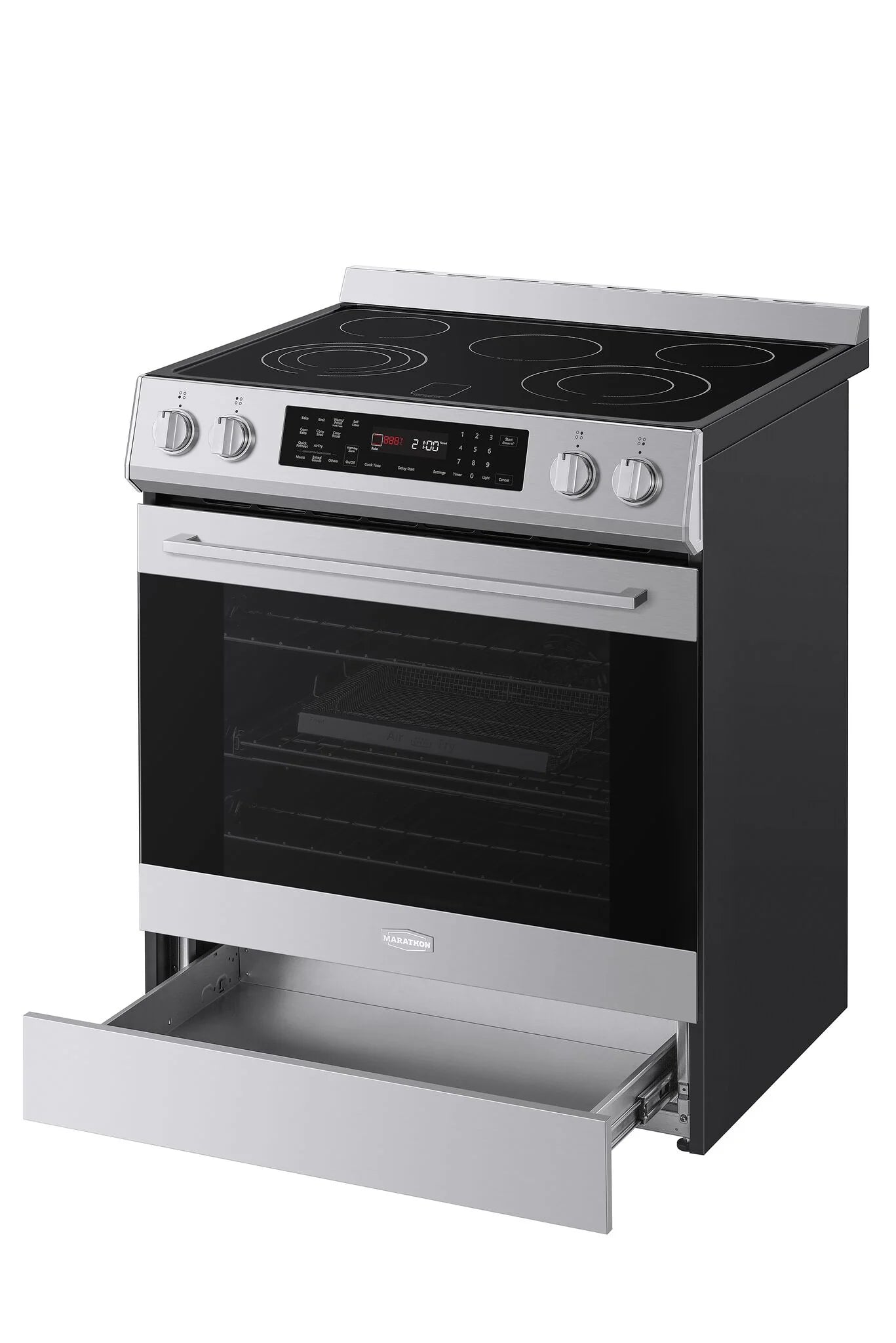 Marathon 30 po Cuisinière Électrique Convection Inox avec Four de 5,0 pi³ – Modèle MSCER3080SS
