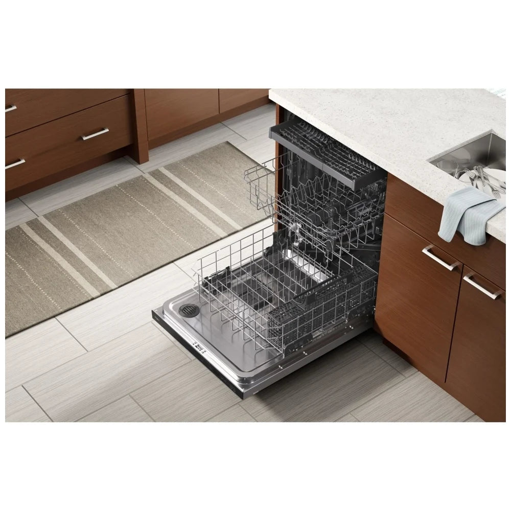 Whirlpool WDT750SAKZ – Lave‑vaisselle encastrable 24″, 3e panier, 47 dBA
