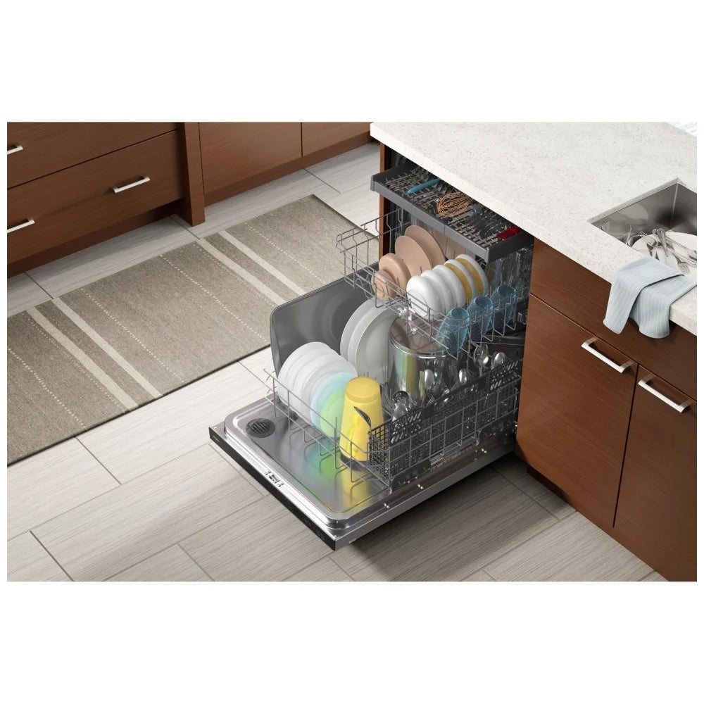 Whirlpool WDT750SAKZ – Lave‑vaisselle encastrable 24″, 3e panier, 47 dBA