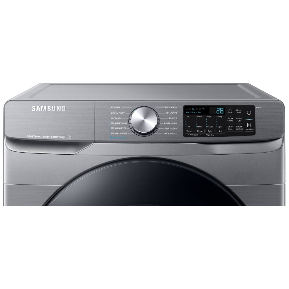 Samsung 5,2 pi³ Laveuse frontale avec vapeur et Wi-Fi – Modèle WF45B6300AP