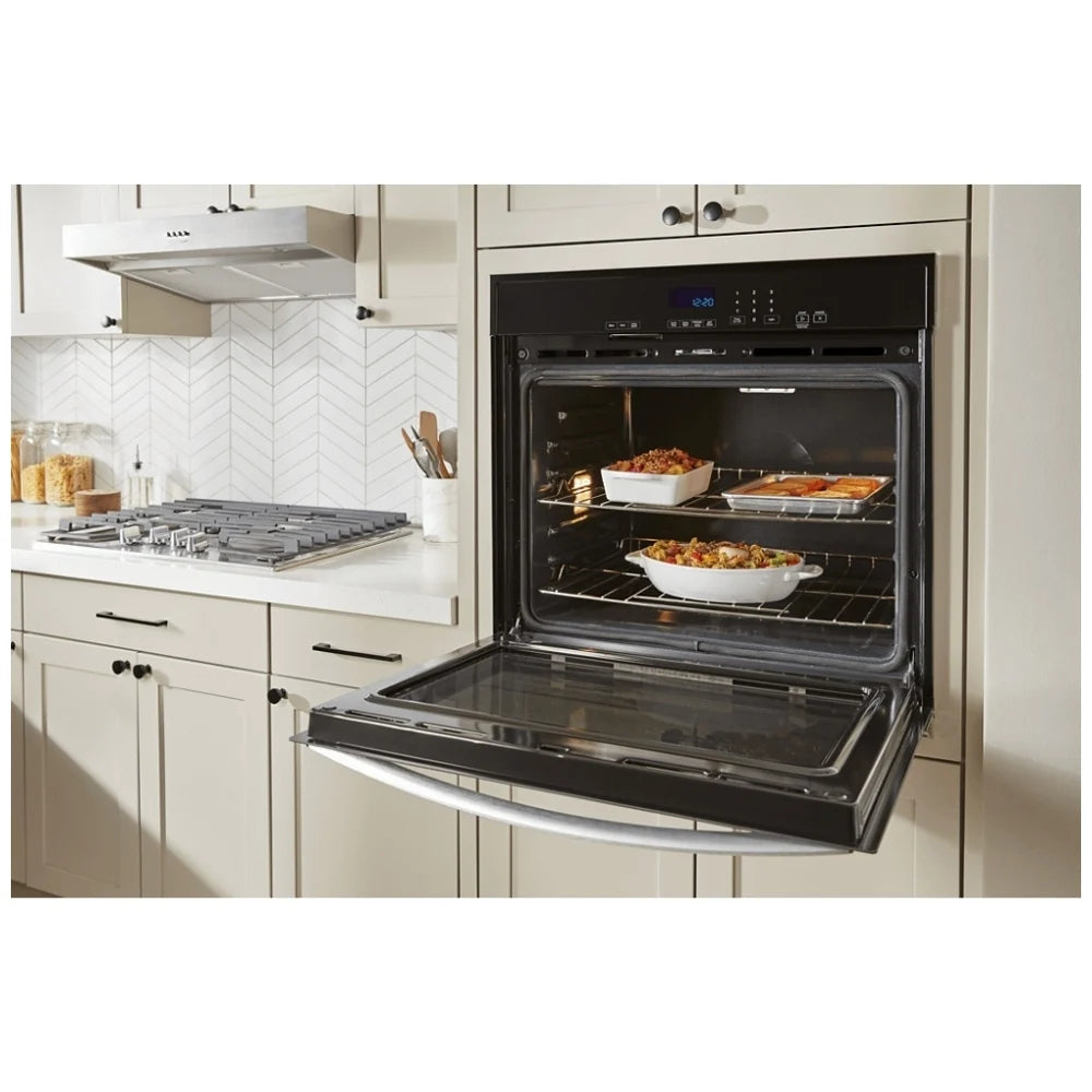 Whirlpool 30″ Four encastré simple 5,0 pi³ – Modèle WOES3030LS