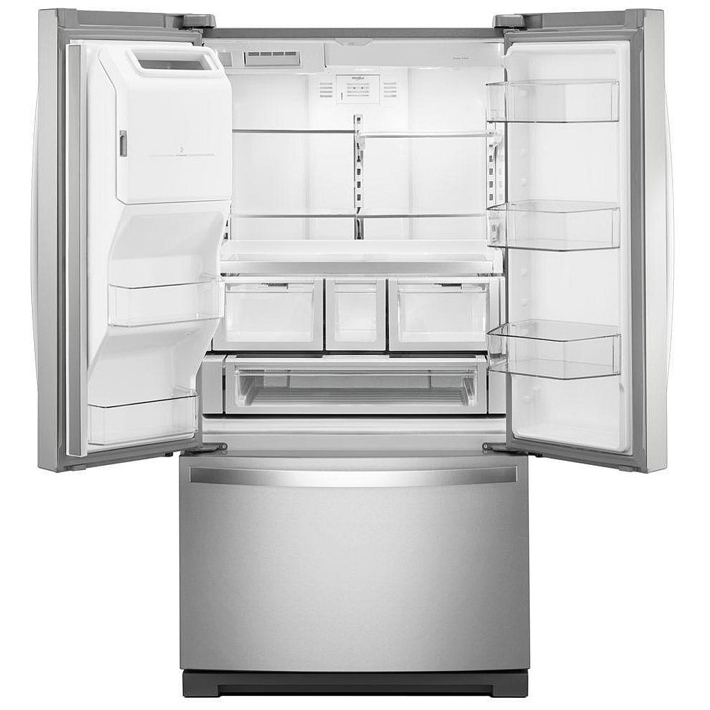 Whirlpool 26,8 pi³ Réfrigérateur à portes françaises – Modèle WRF767SDHZ