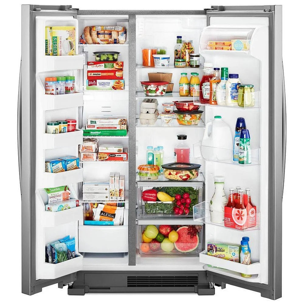 Whirlpool 25,1 pi³ Réfrigérateur côte-à-côte – Modèle WRS315SNHM