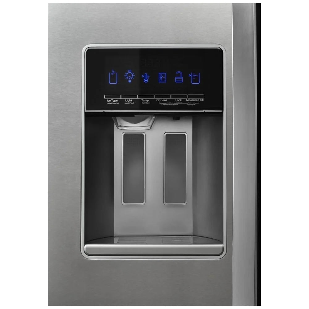 Whirlpool 20,6 pi³ Réfrigérateur côte à côte profondeur comptoir – Modèle WRS571CIHZ - Neuf/Boîte ouverte