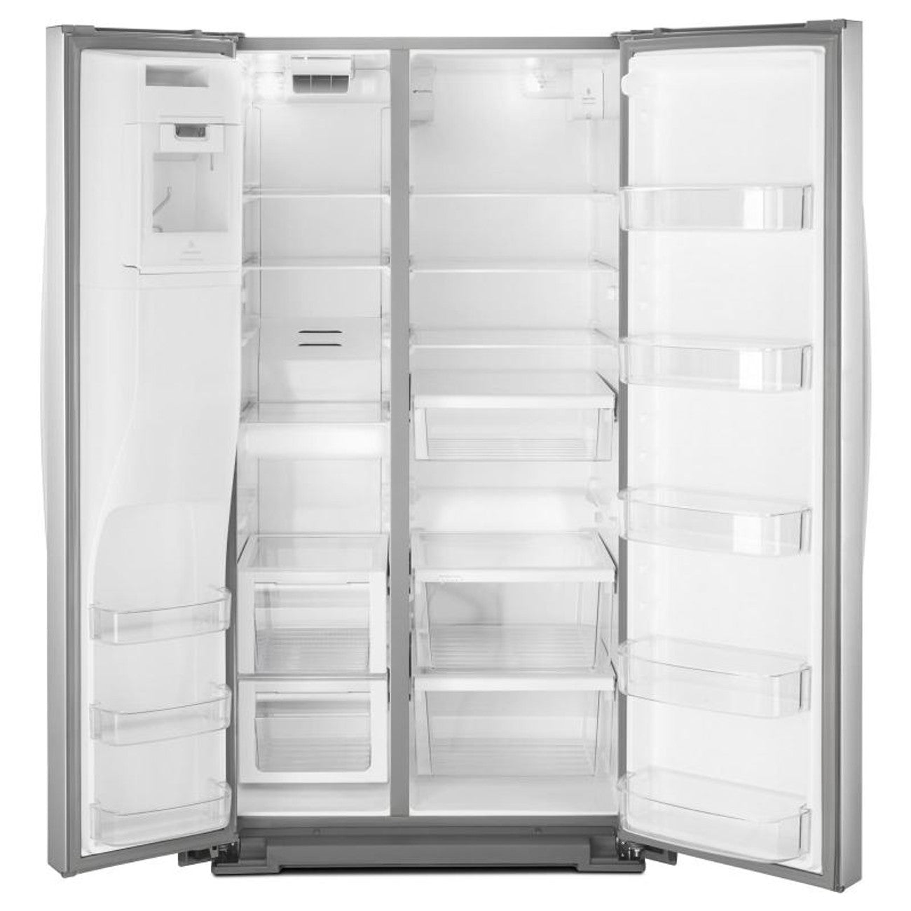 Whirlpool 28,5 pi³ Réfrigérateur côte à côte profondeur standard – Modèle WRS588FIHZ