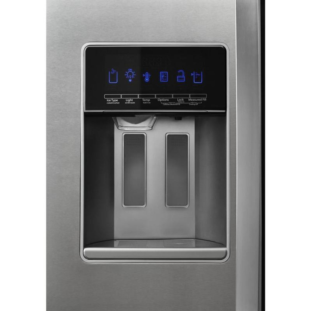 Whirlpool 28,5 pi³ Réfrigérateur côte à côte profondeur standard – Modèle WRS588FIHZ