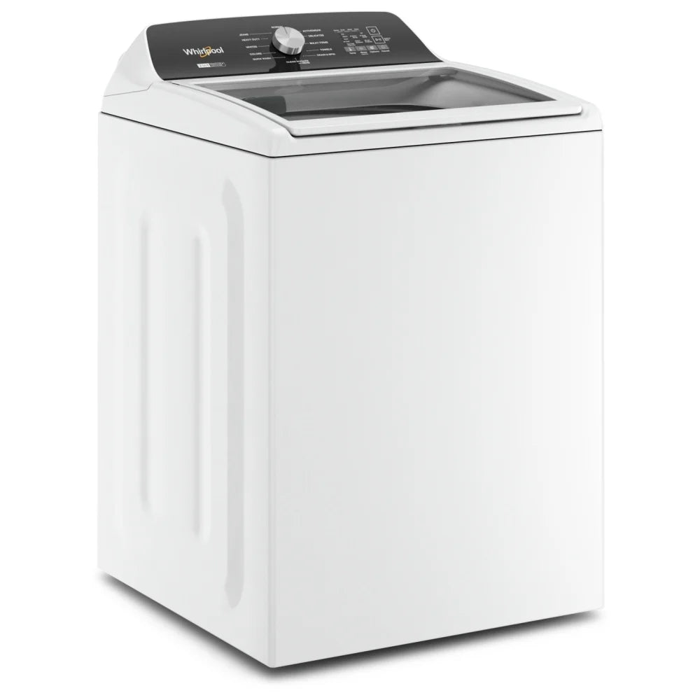 Whirlpool 4,7 pi³ Laveuse à chargement par le haut avec agitateur – Modèle WTW5057LW