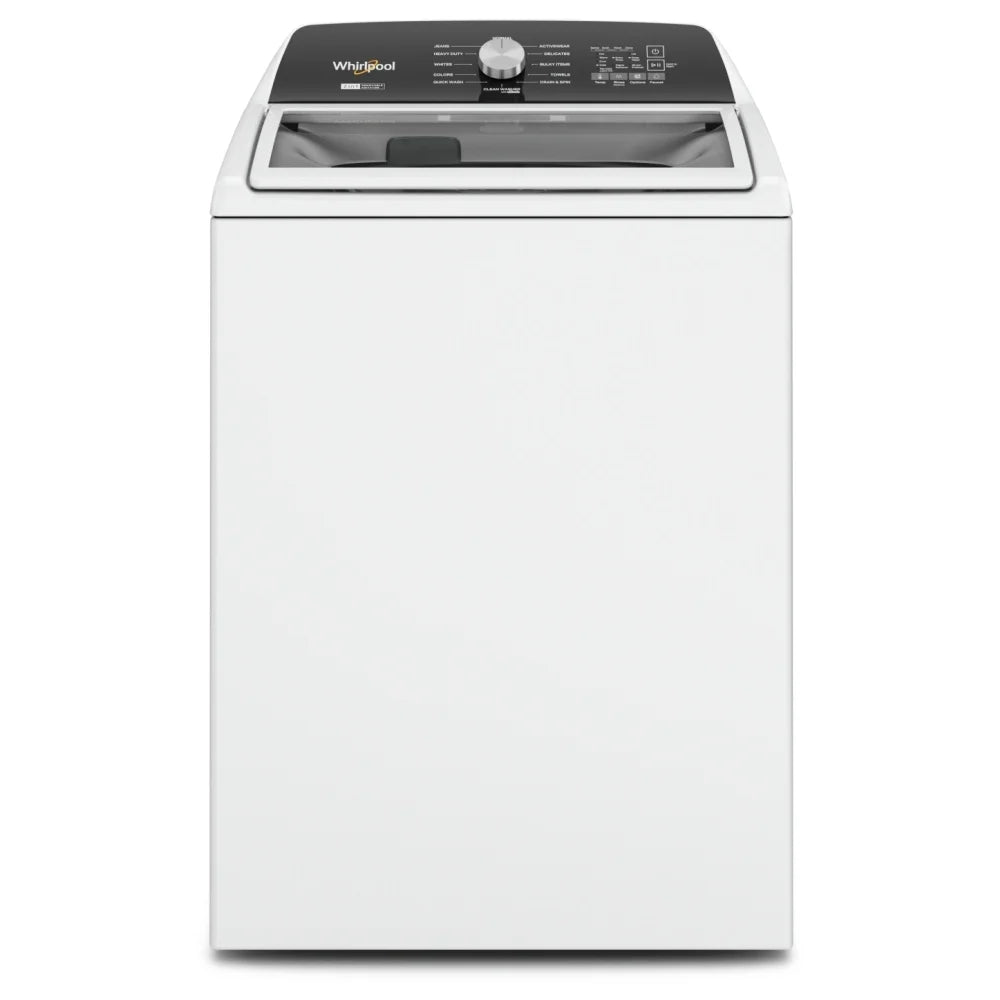 Whirlpool 4,7 pi³ Laveuse à chargement par le haut avec agitateur – Modèle WTW5057LW