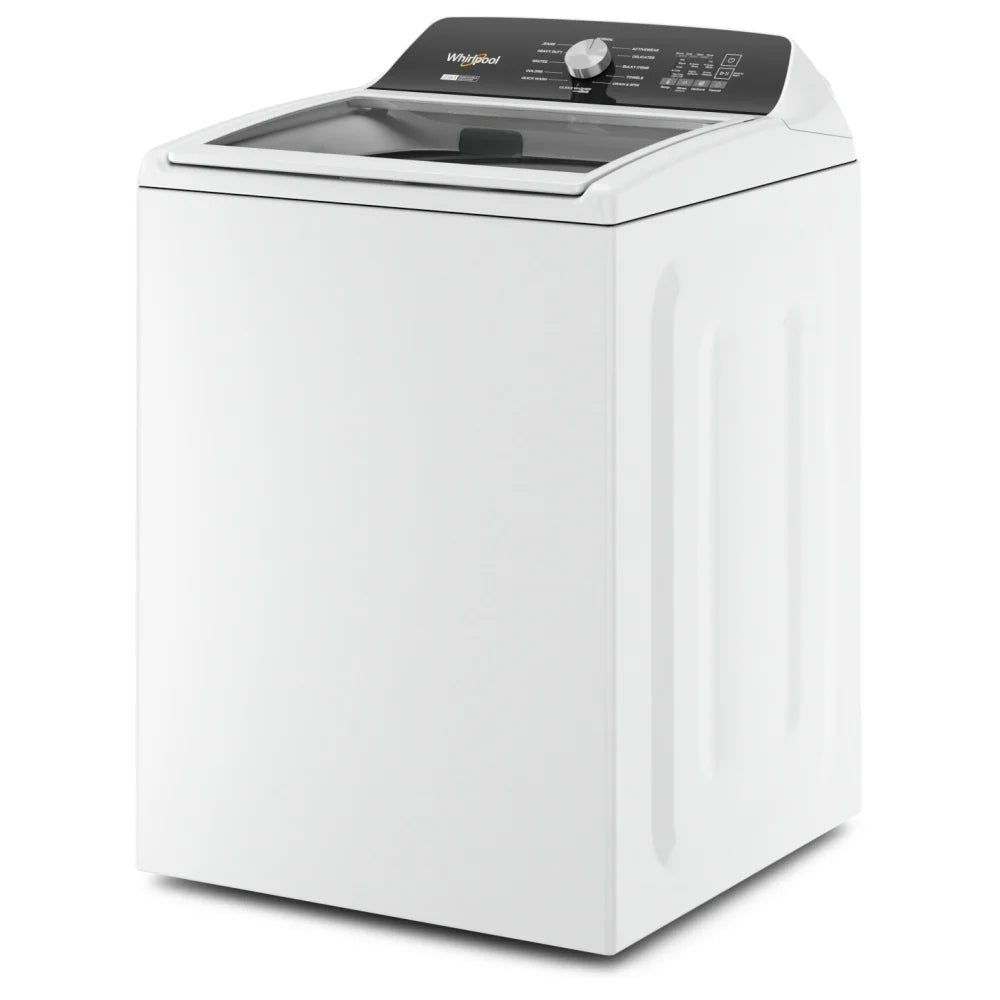 Whirlpool 4,7 pi³ Laveuse à chargement par le haut avec agitateur – Modèle WTW5057LW