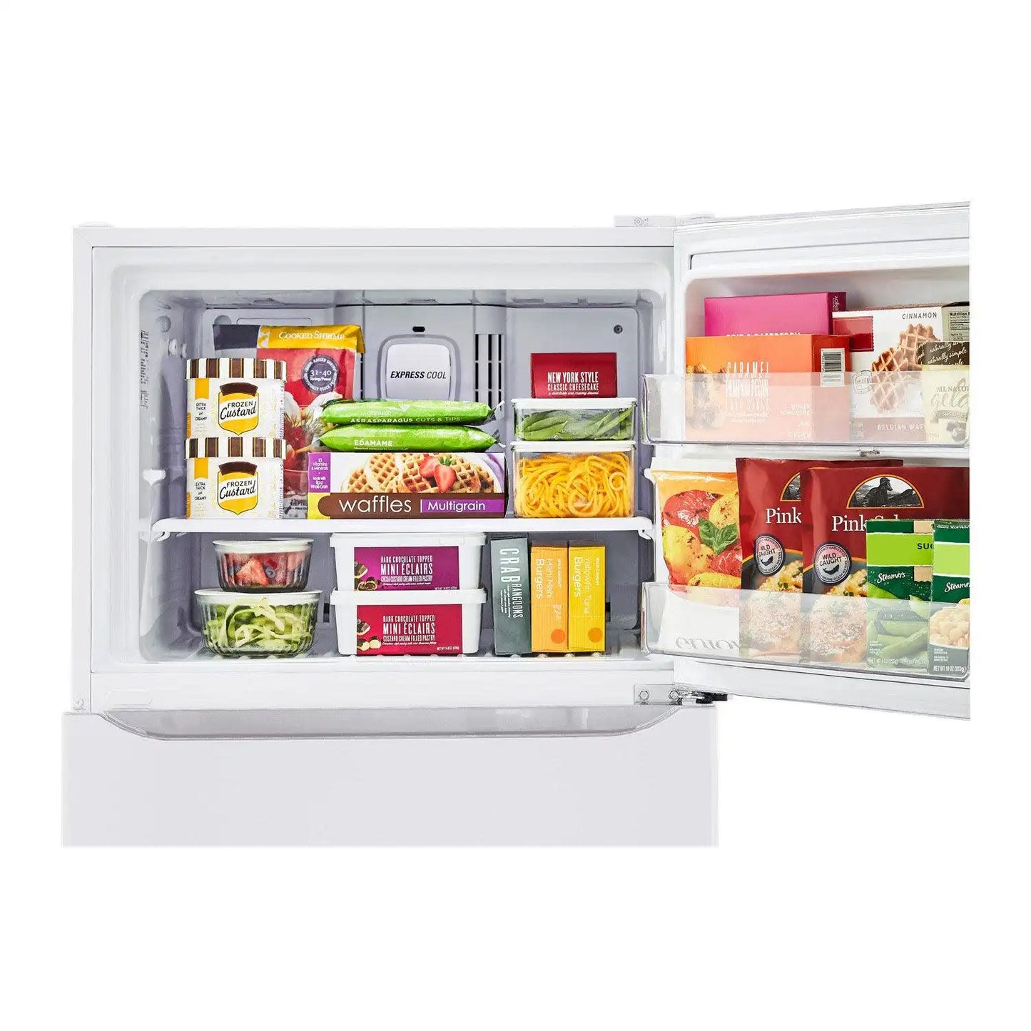 LG 20,2 pi³ Réfrigérateur à congélateur supérieur – Modèle LTCS20020W – Neuf/Boîte ouverte