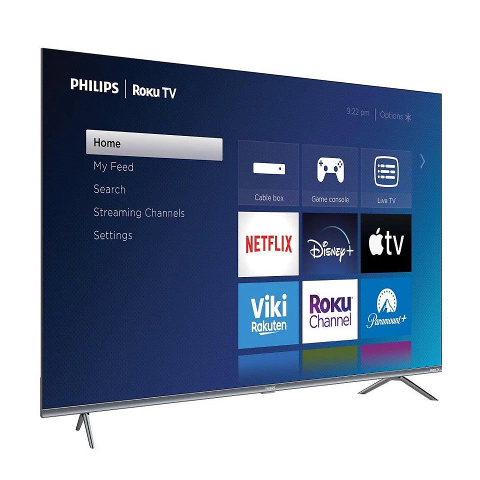 Philips 65" Classe – Série 7900 – Téléviseur QLED 4K UHD HDR Intelligent avec Google TV – Modèle 65PUL7973/F7