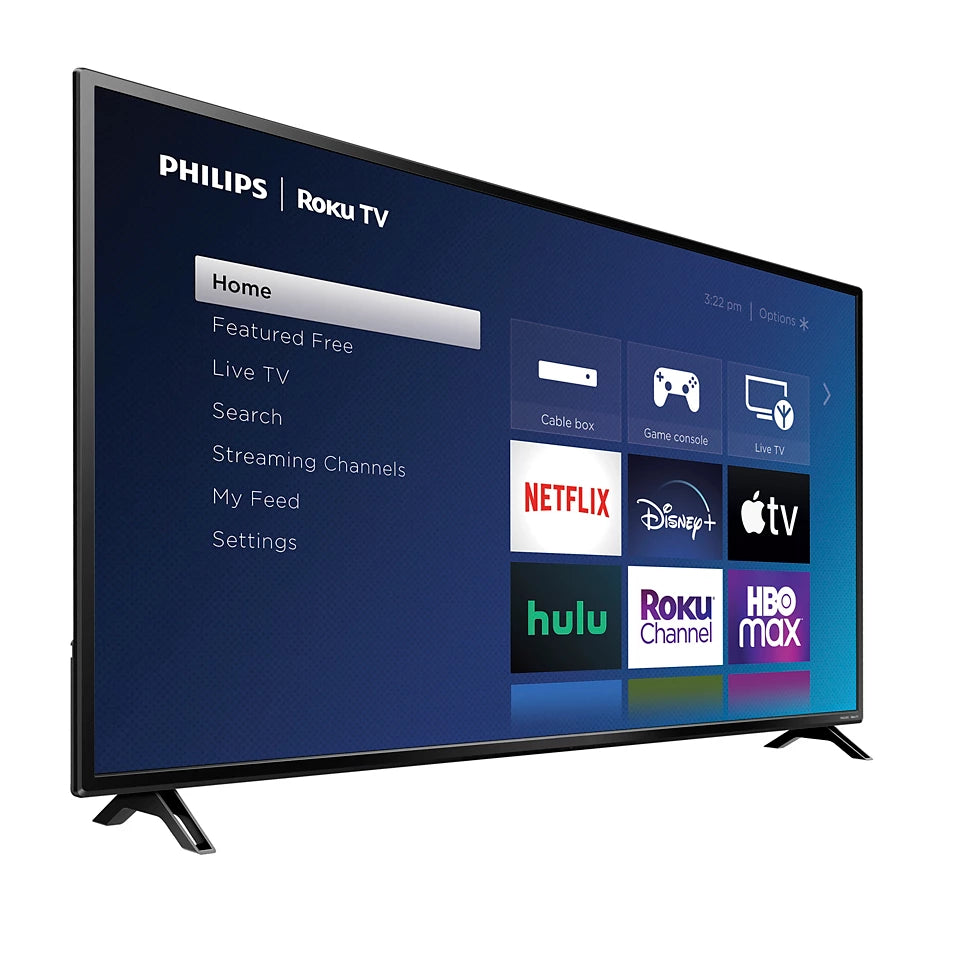 Philips 65" Classe – Série 6500 – Téléviseur DEL 4K UHD HDR Intelligent avec Google TV – Modèle 65PUL6553/F7