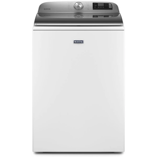 Maytag 5,3 pi³ Laveuse à chargement par le haut sans agitateur avec Wi-Fi – Modèle MVW7232HW - Boîte ouverte