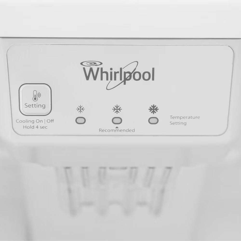 Whirlpool 18 pi³ Réfrigérateur à congélateur supérieur – Modèle WRT318FZDW