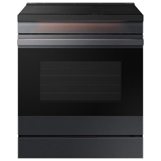 Samsung 6,3 pi³ Cuisinière à induction Slide-In intelligente – Modèle NSI6DG9500MT