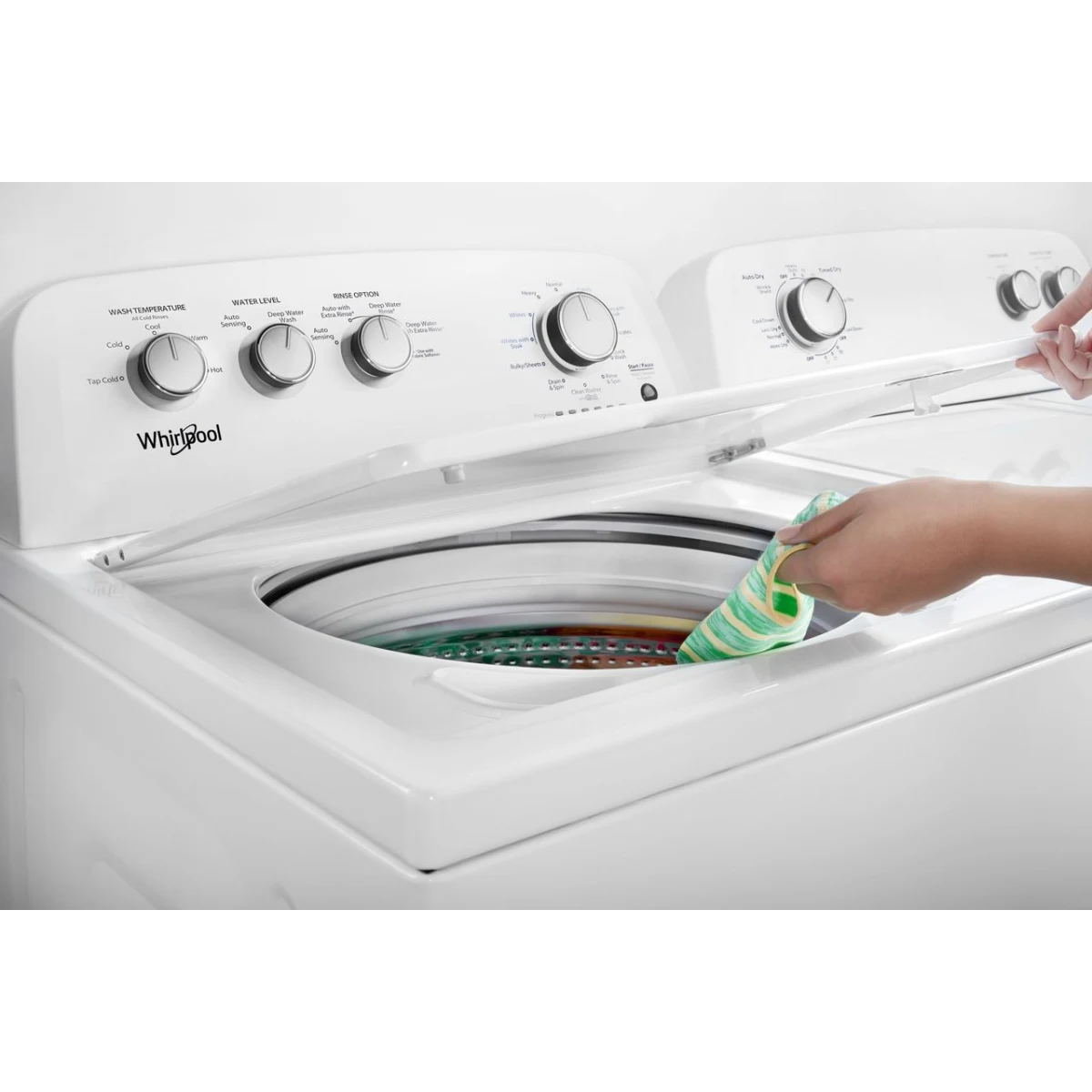 Whirlpool 7,0 pi³ Sécheuse électrique à chargement frontal – Modèle WED4850HW