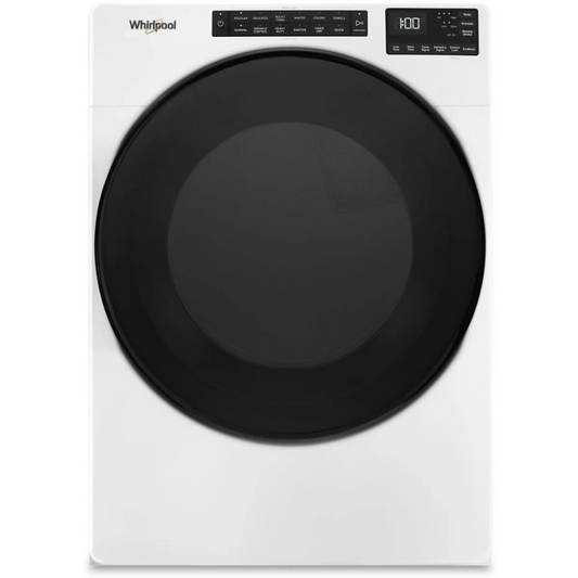 Whirlpool 7,4 pi³ Sécheuse électrique à chargement frontal – Modèle WED5605MW