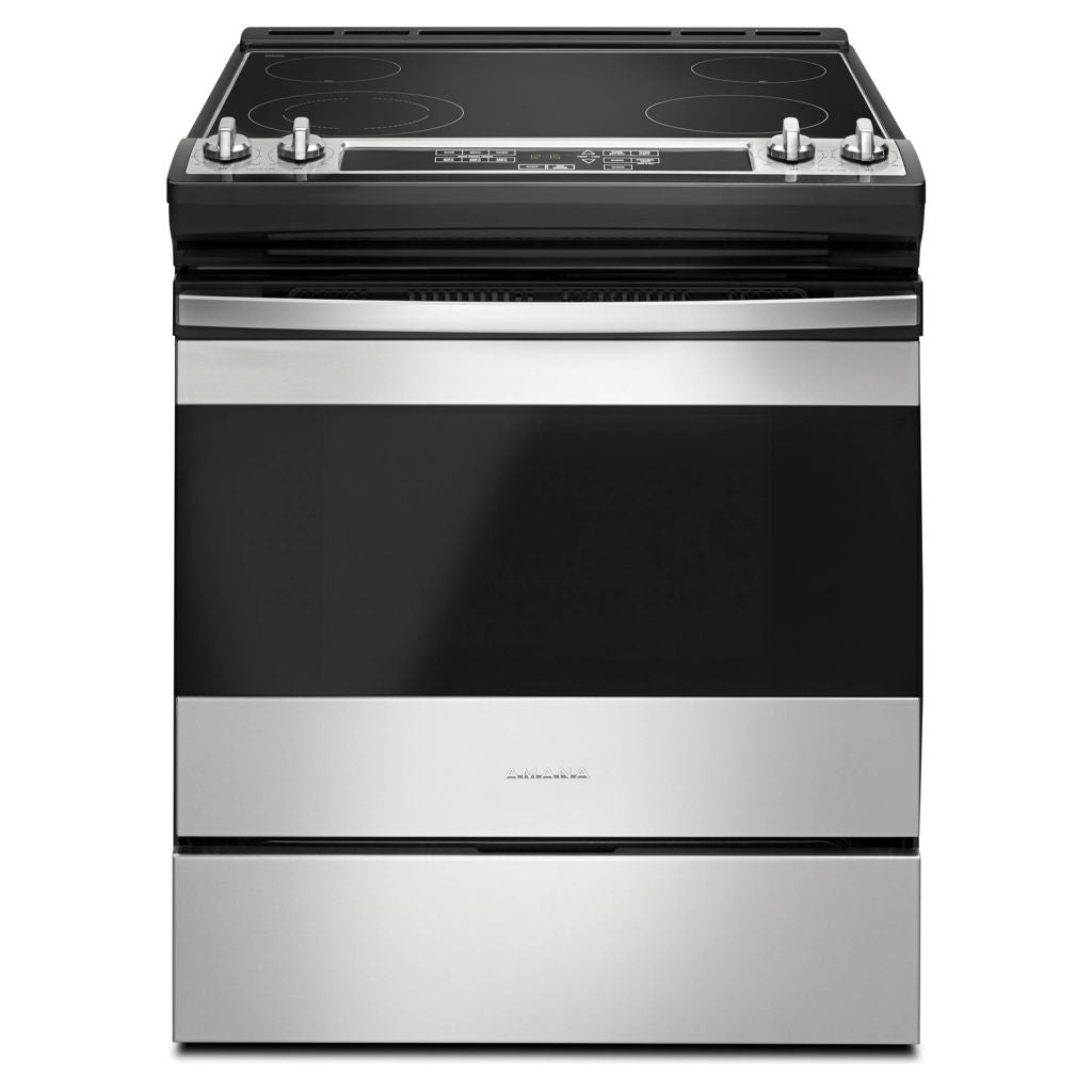 Amana 30" Cuisinière Électrique Encastrable avec Grande Fenêtre de Four - YAES6603SFS