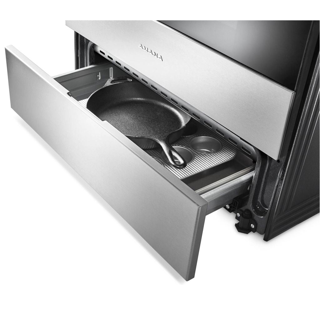 Amana 30" Cuisinière Électrique Encastrable avec Grande Fenêtre de Four - YAES6603SFS
