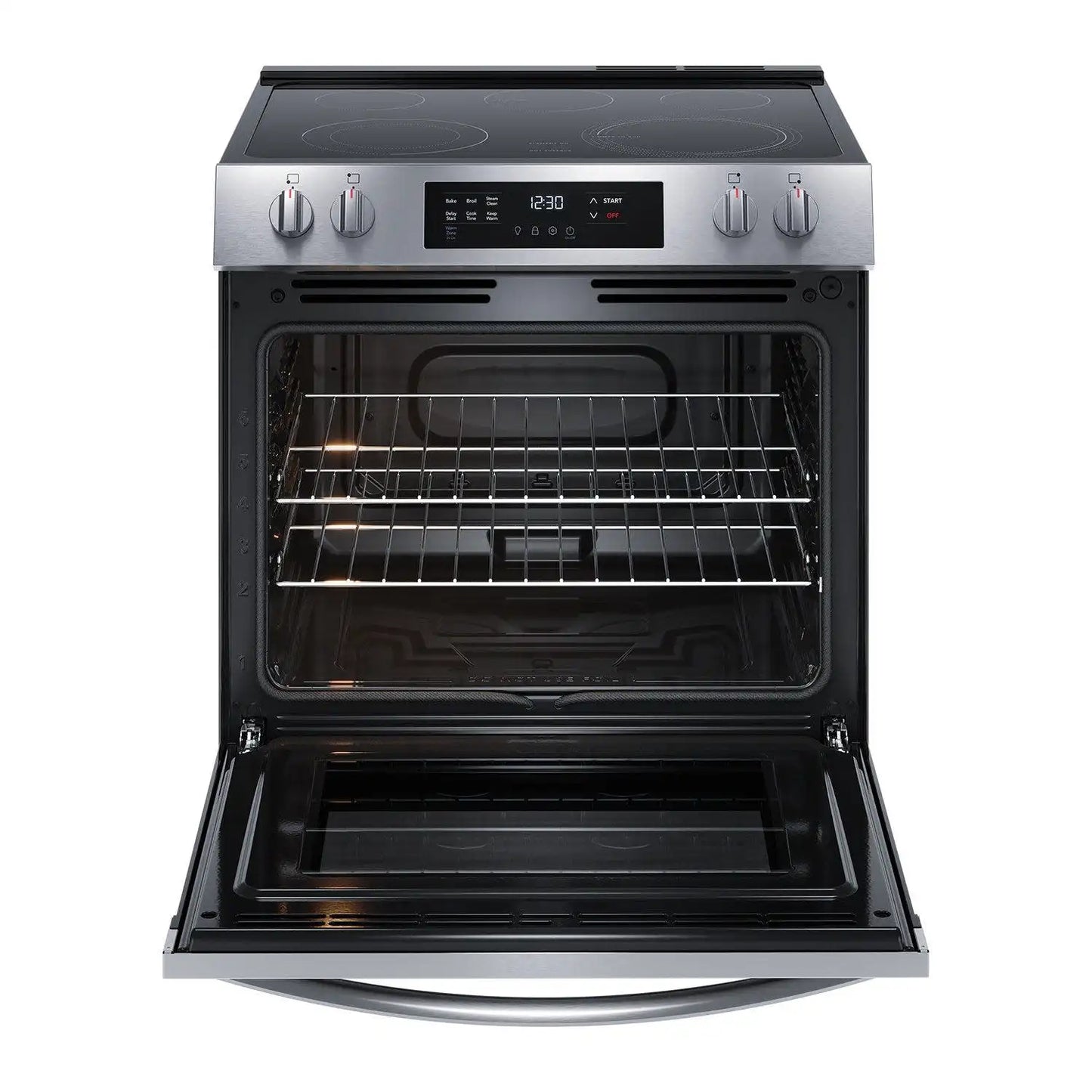 Frigidaire FCFE306CAS – Cuisinière électrique autonome 30 po, convection EvenTemp, Inox - DÉMO
