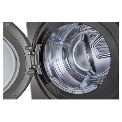 Ensemble laveuse et sécheuse superposées à chargement frontal avec commandes centrales LG – WKEX200HBA