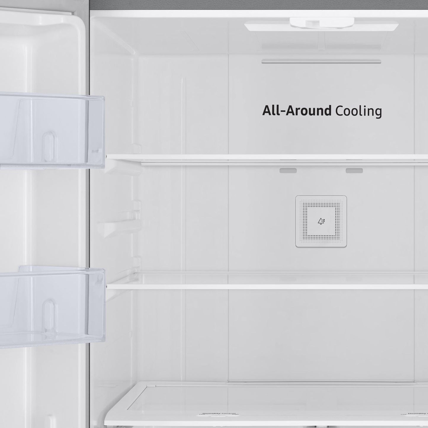 Samsung 18 pi³ Réfrigérateur à portes françaises – Modèle RF18A5101SR/AA – Neuf/Boîte ouverte