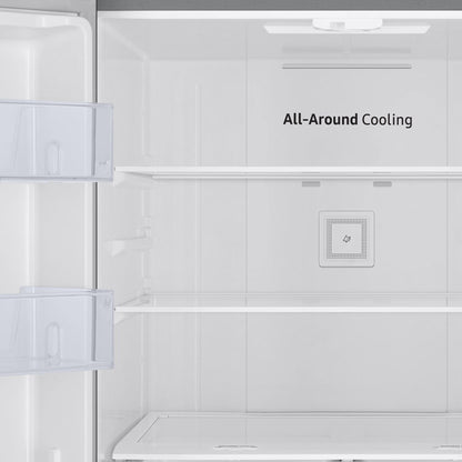 Samsung 18 pi³ Réfrigérateur à portes françaises – Modèle RF18A5101SR/AA – Neuf/Boîte ouverte